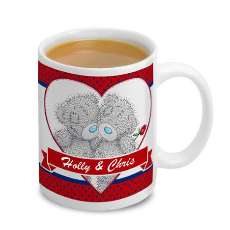 Personalised Me to You Bear Love Heart Couple Mug Extra Image 2